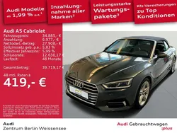 Daytonagrau perleffekt Gebraucht 2019 Audi A5 Cabriolet Sport Cabrio | 34.885 € (Etwas zu teuer)