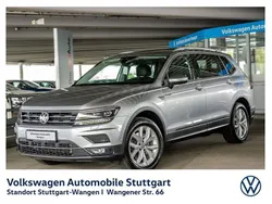 Pyritsilber metallic Gebraucht 2021 VW Tiguan Allspace Highline SUV | 33.830 € (Guter Preis)