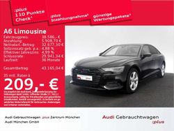 Mythosschwarz metallic Gebraucht 2023 Audi A6 Advanced Limousine | 38.586 € (Guter Preis)