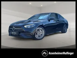 Schwarz Gebraucht 2023 Mercedes C300 AMG Limousine | 44.646 € (Etwas zu teuer)