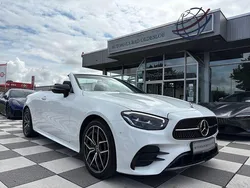Weiß Gebraucht 2023 Mercedes E450 AMG line Cabrio | 65.585 € (Fairer Preis)