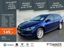 Blau Gebraucht 2019 VW Golf VII Comfortline Kombi | 16.480 € (Fairer Preis)