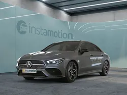 Grau Gebraucht 2022 Mercedes CLA220 AMG Limousine | 43.493 € (Teuer)