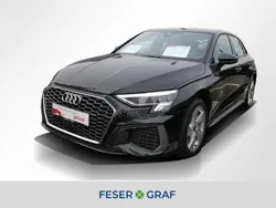 Mythosschwarz metallic Gebraucht 2023 Audi A3 S-Line Limousine | 31.440 € (Fairer Preis)