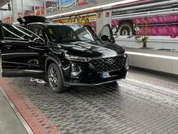 Schwarz Gebraucht 2019 Hyundai Santa Fe Premium SUV | 30.500 €