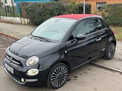 Schwarz Gebraucht 2016 Fiat 500 Cabrio | 9.990 € (Fairer Preis)