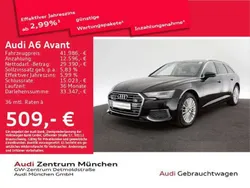 Mythosschwarz metallic Gebraucht 2023 Audi A6 Design Kombi | 41.986 € (Etwas zu teuer)