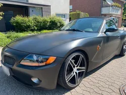 Schwarz Gebraucht 2004 BMW Z4 Cabrio | 7.900 € (Teuer)