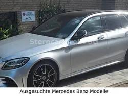 Iridiumsilber (metallic) Gebraucht 2020 Mercedes C200 AMG Kombi | 28.400 € (Guter Preis)