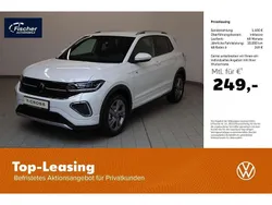 Pure white Gebraucht 2024 VW T-Cross R-line SUV | 29.940 € (Teuer)
