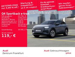Kieselgrau/kieselgrau Gebraucht 2023 Audi Q4 Sportback e-tron Comfort SUV | 25.750 € (Superpreis)