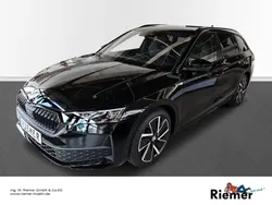 Schwarz Gebraucht 2024 Skoda Octavia SportLine Kombi | 34.889 € (Fairer Preis)