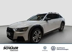 Weiß gletscherweiß metallic metallic Gebraucht 2022 Audi A6 Allroad Ambiente Kombi | 55.745 € (Teuer)