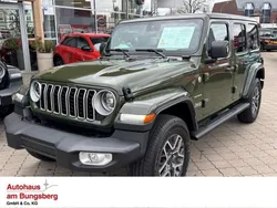 Grün Neu 2024 Jeep Wrangler Unlimited Sahara SUV | 59.990 € (Guter Preis)
