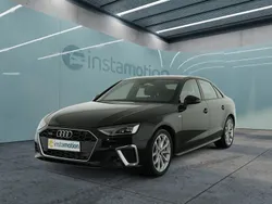 Schwarz Gebraucht 2024 Audi A4 S-Line Limousine | 40.443 € (Guter Preis)