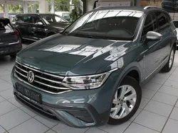 Blau Gebraucht 2022 VW Tiguan Allspace S SUV | 30.490 € (Superpreis)