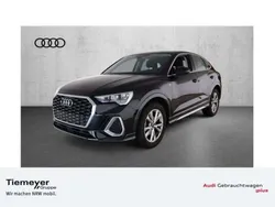 Mythosschwarz metallic Gebraucht 2024 Audi Q3 S-Line SUV | 37.730 € (Guter Preis)