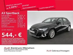 Mythosschwarz metallic Gebraucht 2023 Audi A3 Sportback e-tron Advanced Plus Limousine | 29.876 € (Etwas zu teuer)