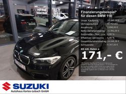 Schwarz ii/bonnet fluid black Gebraucht 2018 BMW 118 Advantage Kleinwagen | 14.490 € (Fairer Preis)