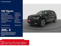 Schwarz Gebraucht 2017 VW Tiguan R-line SUV | 23.950 € (Superpreis)