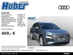 Blau Gebraucht 2023 Audi Q4 e-tron Advanced Plus SUV | 30.999 € (Fairer Preis)