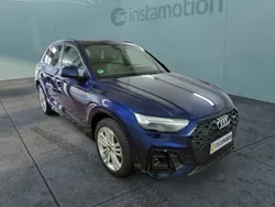 Blau Gebraucht 2022 Audi Q5 S-Line SUV | 40.550 € (Fairer Preis)