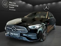 Unilack schwarz Gebraucht 2024 Mercedes C200 AMG Kombi | 43.990 € (Fairer Preis)