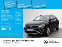 Schwarz Gebraucht 2022 VW T-Roc Life SUV | 23.681 € (Guter Preis)