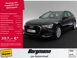 Mythosschwarz metallic (metallic) Gebraucht 2021 Audi A6 Basis Kombi | 29.884 € (Fairer Preis)