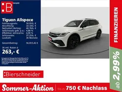 Weiss Gebraucht 2024 VW Tiguan Allspace R-line SUV | 50.950 € (Teuer)
