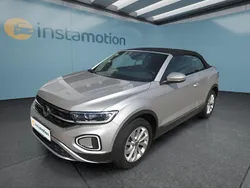 Silber Gebraucht 2022 VW T-Roc Cabriolet Cabrio | 25.449 € (Fairer Preis)