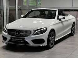Weiß Gebraucht 2017 Mercedes C180 AMG line Cabrio | 27.440 € (Teuer)