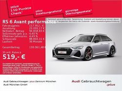 Florettsilber metallic Gebraucht 2025 Audi RS6 Performance Kombi | 117.952 € (Fairer Preis)