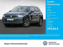 Nightshade blue metallic Gebraucht 2024 VW Tiguan Move SUV | 34.887 € (Superpreis)