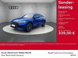 Ultrablau metallic Gebraucht 2024 Audi Q5 Sportback S-Line SUV | 53.980 € (Etwas zu teuer)