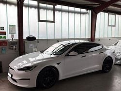 Weiß Gebraucht 2022 Tesla Model S Plaid Kleinwagen | 83.000 € (Teuer)