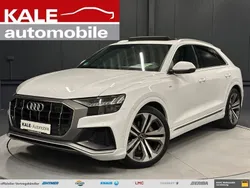 Weiß metallic (gletscherweiß metallic) Gebraucht 2022 Audi Q8 S-Line SUV | 63.970 € (Fairer Preis)