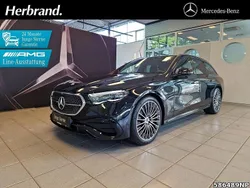 Metalliclack obsidianschwarz Gebraucht 2024 Mercedes E200 AMG line Kombi | 47.990 € (Guter Preis)