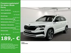 Weiß Gebraucht 2025 Skoda Karoq SportLine SUV | 40.980 € (Teuer)