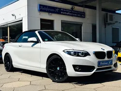 Weiß Gebraucht 2017 BMW 220 Advantage Cabrio | 22.900 € (Etwas zu teuer)