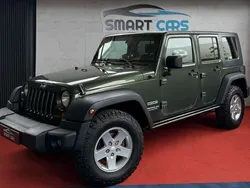 Jeep green met. clear coat Gebraucht 2008 Jeep Wrangler Unlimited Sport SUV | 18.490 € (Etwas zu teuer)