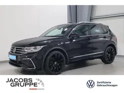 Schwarz Gebraucht 2021 VW Tiguan R-line SUV | 37.670 € (Teuer)