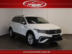 Pure white Gebraucht 2022 VW Tiguan Allspace Life SUV | 29.800 € (Guter Preis)