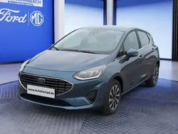 Chromablau metallic Gebraucht 2023 Ford Fiesta Titanium Kleinwagen | 17.990 € (Guter Preis)