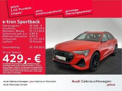 Catalunyarot metallic Gebraucht 2021 Audi e-tron Sportback Ambiente SUV | 36.448 € (Guter Preis)