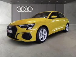 Gelb Gebraucht 2024 Audi A3 Sportback S-Line Limousine | 33.210 € (Superpreis)