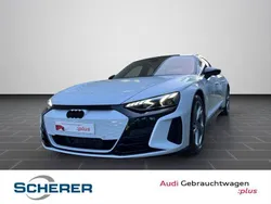 Suzukagrau metallic (metallic) Gebraucht 2022 Audi e-tron GT quattro Ambiente Limousine | 61.890 € (Fairer Preis)