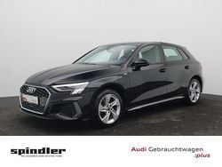 Mythosschwarz metallic Gebraucht 2023 Audi A3 Sportback e-tron S-Line Kleinwagen | 23.180 € (Guter Preis)