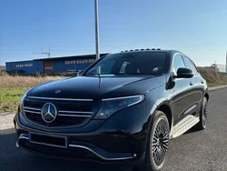 Schwarz Gebraucht 2021 Mercedes EQC400 AMG line SUV | 36.700 € (Fairer Preis)