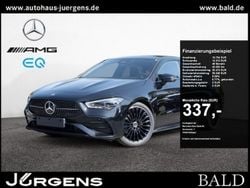 Schwarz metalliclack kosmosschwarz Gebraucht 2023 Mercedes CLA200 Shooting Brake AMG Kombi | 38.770 € (Teuer)